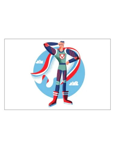 Magnesy na lodówkę - SUPER BOHATER - drukarnia, hurtownia, producent magnesów na lodówkę - druktur.com