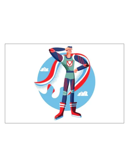 Magnesy na lodówkę - SUPER BOHATER - drukarnia, hurtownia, producent magnesów na lodówkę - druktur.com