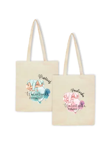 Eko Torba z imieniem PREZENT dla MAMY WALENTYNKA