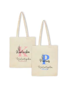 Eko Torba z imieniem WALENTYNKA MAMUSI LITERA