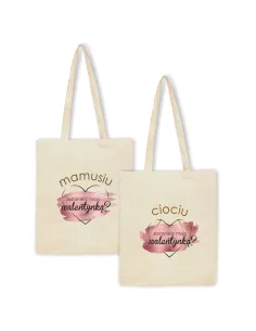 Eko Torba z nadrukiem ZOSTANIESZ MOJĄ WALENTYNKĄ