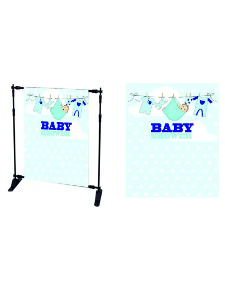 Tło fotograficzne ścianka do zdjęć BABY SHOWER