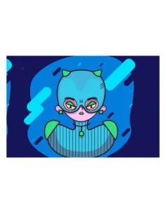 Magnesy na lodówkę - SUPER BOHATERKA - drukarnia, hurtownia, producent magnesów na lodówkę - druktur.com