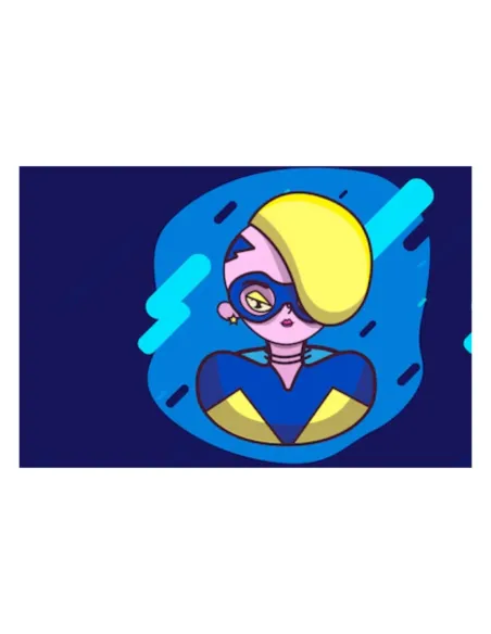 Magnesy na lodówkę - SUPER BOHATERKA - drukarnia, hurtownia, producent magnesów na lodówkę - druktur.com