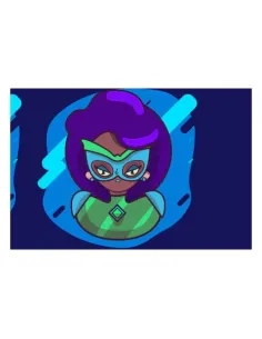 Magnesy na lodówkę - SUPER BOHATERKA - drukarnia, hurtownia, producent magnesów na lodówkę - druktur.com