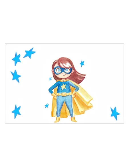 Magnesy na lodówkę - SUPER BOHATERKA - drukarnia, hurtownia, producent magnesów na lodówkę - druktur.com