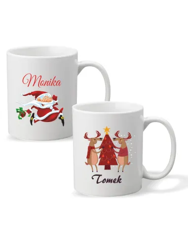 Kubek z nadrukiem PREZENT ŚWIĘTA MIKOŁAJ