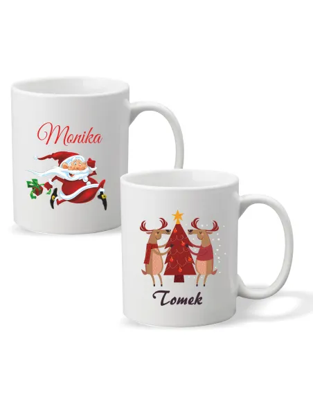 Kubek z nadrukiem PREZENT ŚWIĘTA MIKOŁAJ