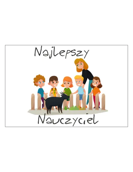 Magnesy na lodówkę - NAJLEPSZY NAUCZYCIEL - drukarnia, hurtownia, producent magnesów na lodówkę - druktur.com