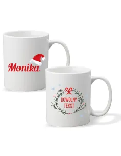 Kubek z imieniem PREZENT ŚWIĄTECZNY ŚWIĘTA