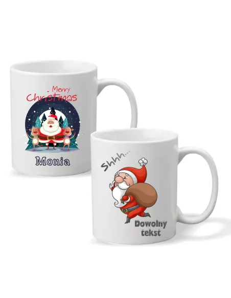 Kubek z imieniem PREZENT - MERRY CHRISTMAS