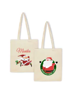 Eko Torba z imieniem PREZENT ŚWIĄTECZNY MIKOŁAJ