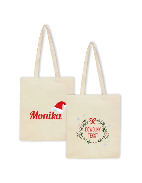 Eko Torba z imieniem PREZENT ŚWIĘTECZNY ŚWIĘTA