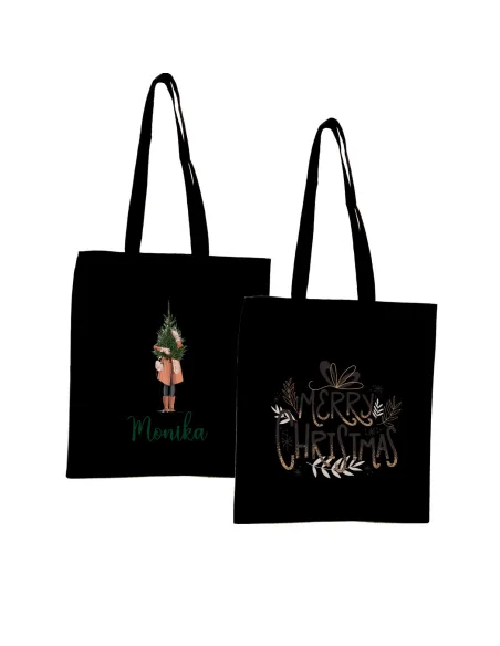 Eko Torba z imieniem PREZENT ŚWIETA CHOINKA