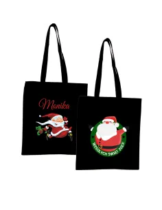 Eko Torba z nadrukiem PREZENT ŚWIĘTA MIKOŁAJ