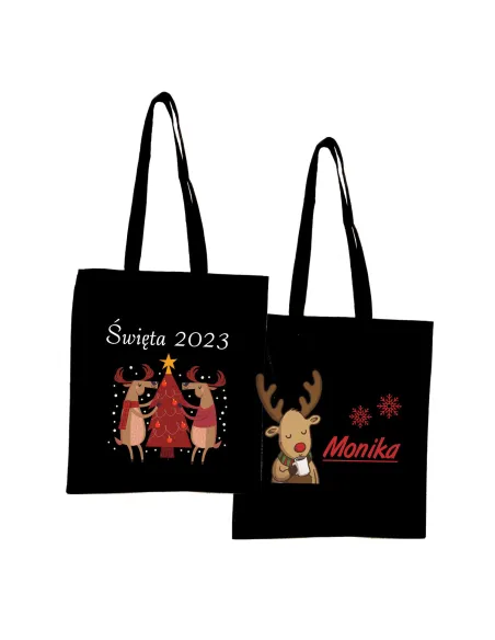 Eko Torba z nadrukiem PREZENT ŚWIĘTECZNY ROK