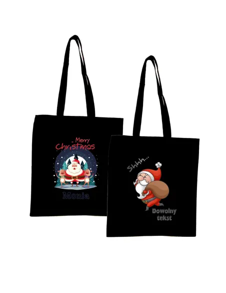 Eko Torba z imieniem PREZENT MERRY CHRISTMAS