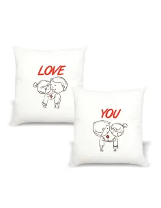 Poduszka z nadrukiem PREZENT na WALENTYNKI LOVE