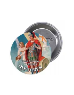 Przypinki buttony DZIEŃ STRAŻAKA DATA OSP znaczki badziki z grafiką