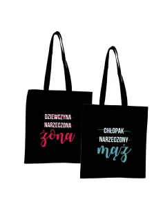 Eko Torba z nadrukiem napis PREZENT dla ŻONY