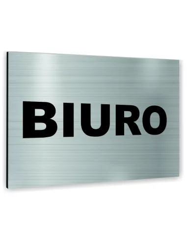 Znak Tablica informacyjna Dibond - BIURO