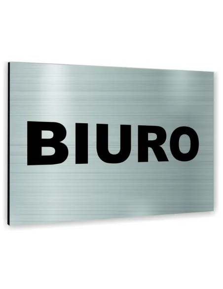 Znak Tablica informacyjna Dibond - BIURO