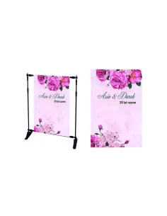 Tło fotograficzne ścianka do zdjęć rocznica ślubu