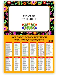 KALENDARZ KGW KOŁO GOSPODYŃ WIEJSKICH 2024 -100szt