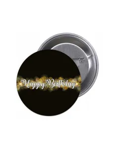 Przypinki buttony HAPPY BIRTHDAY znaczki badziki z grafiką