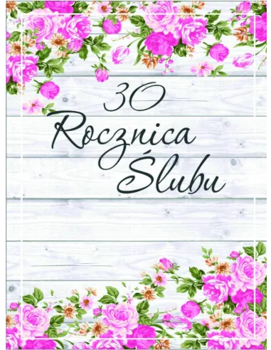 Tło fotograficzne ścianka do zdjęć rocznica ślubu