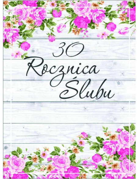 Tło fotograficzne ścianka do zdjęć rocznica ślubu