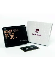 Portfel z grawerem Pierre Cardin duży WYBÓR WZORÓW