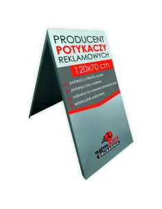 Potykacz Stojak reklamowy 120x70 cm Metalowy Producent potykaczy metalowych