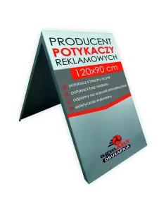 Potykacz Stojak reklamowy 120x90 cm Metalowy Producent potykaczy metalowych