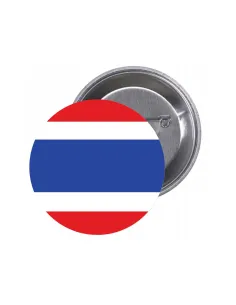 Przypinki buttony FLAGA TAJLANDIA znaczki badziki z grafiką