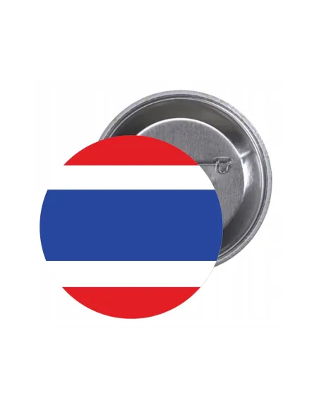 Przypinki buttony FLAGA TAJLANDIA znaczki badziki z grafiką