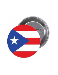 Przypinki buttony FLAGA PORTORYKO znaczki badziki z grafiką
