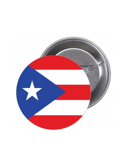 Przypinki buttony FLAGA PORTORYKO znaczki badziki z grafiką