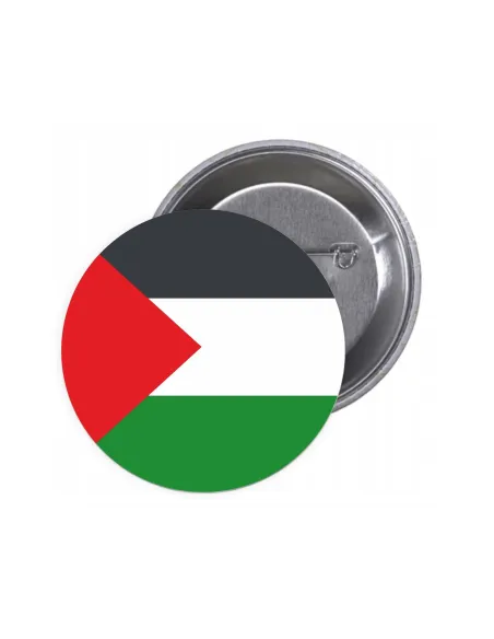Przypinki buttony FLAGA PALESTYNA znaczki badziki z grafiką