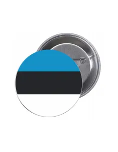 Przypinki buttony FLAGA ESTONIA znaczki badziki z grafiką