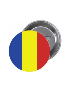 Przypinki buttony FLAGA CZAD znaczki badziki z grafiką