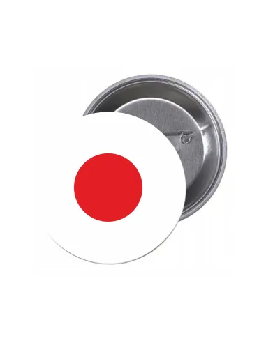 Przypinki buttony FLAGA JAPONIA znaczki badziki z grafiką