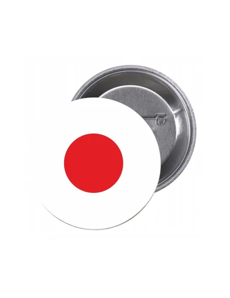 Przypinki buttony FLAGA JAPONIA znaczki badziki z grafiką