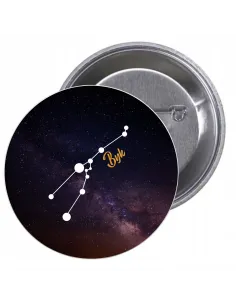 Przypinki buttony ZNAK ZODIAKU BYK znaczki badziki z grafiką