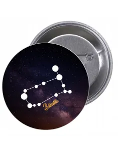 Przypinki buttony ZNAK ZODIAKU BLIŹNIĘTA znaczki badziki z grafiką