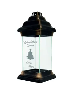 Personalizowany ZNICZ świąteczny kapliczka z grawerem dla MAMY twój tekst