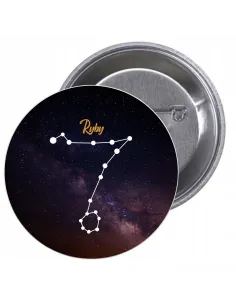 Przypinki buttony ZNAK ZODIAKU RYBY znaczki badziki z grafiką