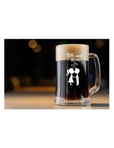 KUFEL do Piwa PREZENT dla zakochanych z GRAWEREM