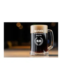 duży KUFEL do Piwa na PREZENT z GRAWEREM napisem