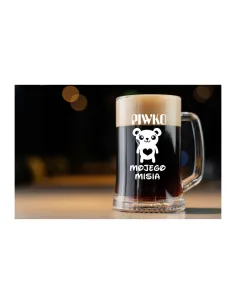 duży KUFEL do Piwa na PREZENT z GRAWEREM 660 ml